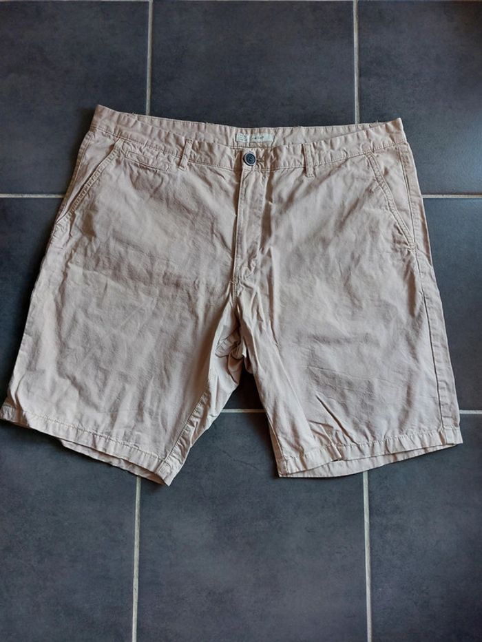 Short chino beige