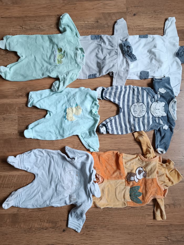 Lot pyjamas hiver 3 mois