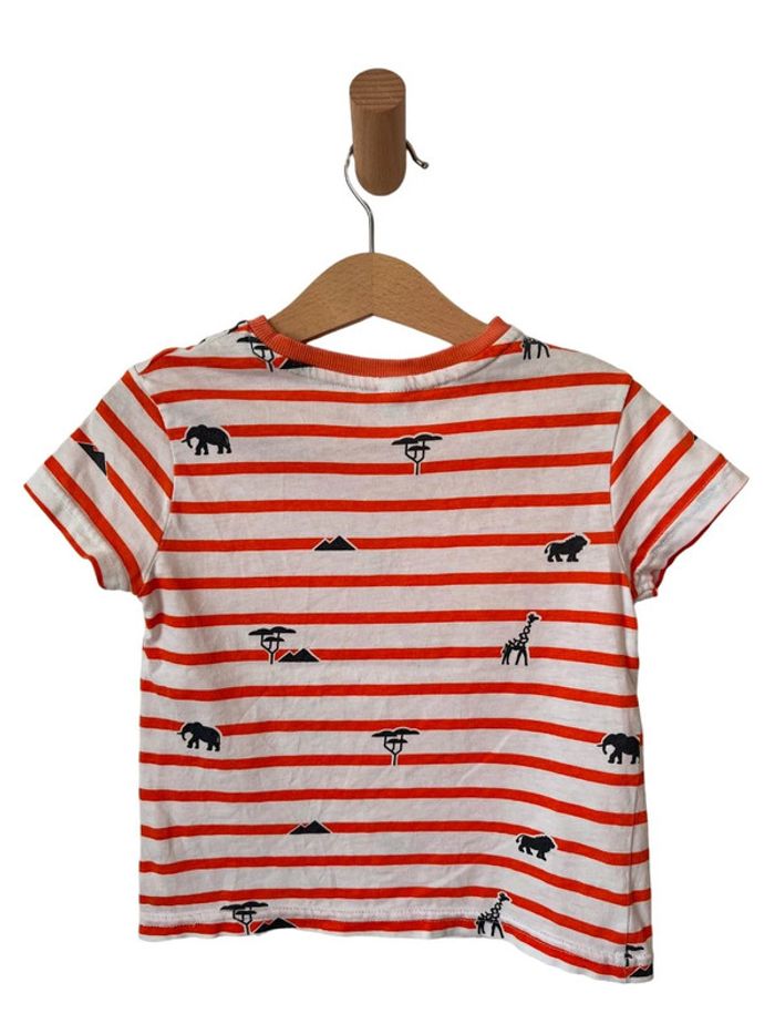 Pyjama d’été 2 pièces orange et gris - Okaïdi 3 ans (98cm) - photo numéro 6