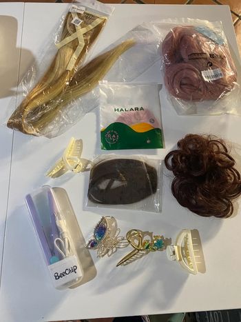 Lot  de 10 accessoires pour cheveux