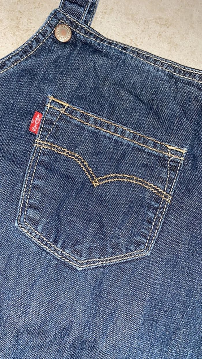 24 mois - taille grand ! Robe levis jeans souple réglable - photo numéro 2