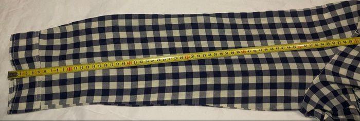 Chemise à carreaux »Pimkie »bleu marine et blanche - photo numéro 6