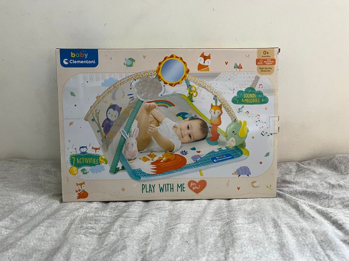 Tapis Musical d'éveil pour bébé avec Peluches Clementoni - Tapis Toi et Moi, 0 Mois et Plus, Neuf da - photo numéro 3