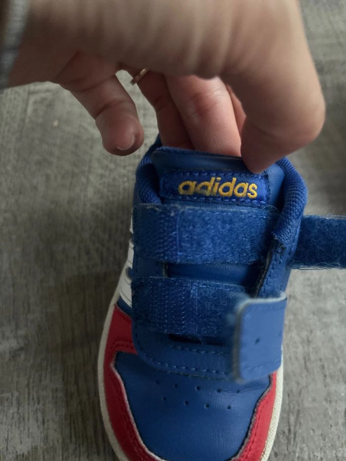 Basket garçon AdidasHoops 2.0 taille 21 - photo numéro 7