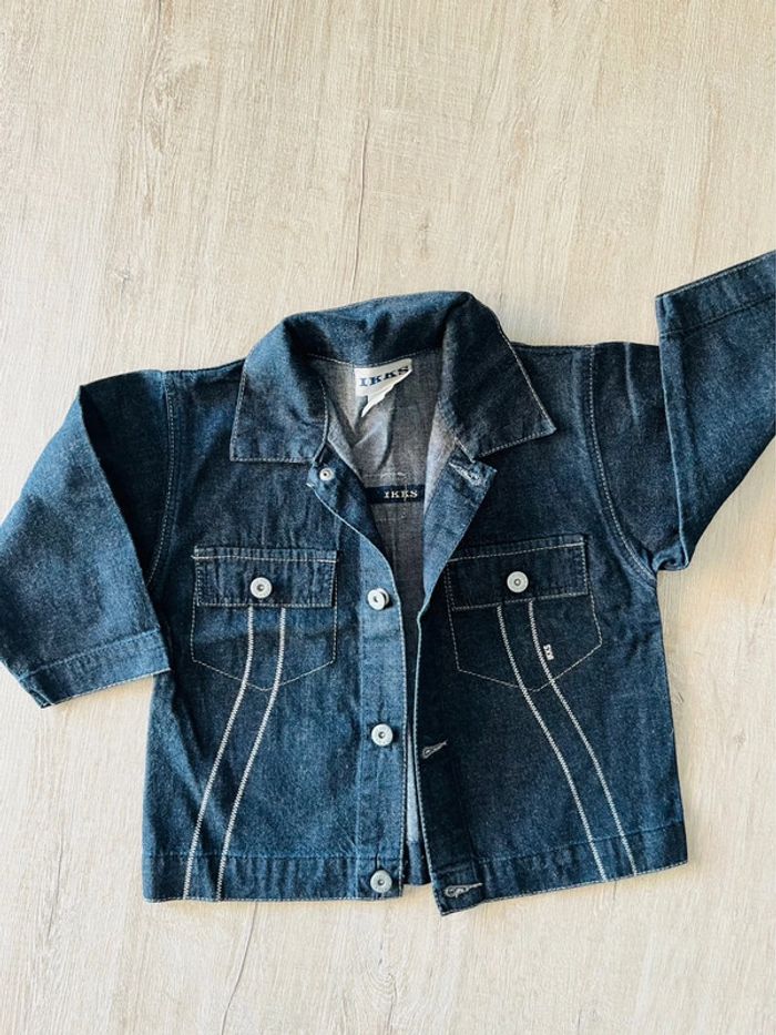 Veste en jeans vintage bébé garçon ikks