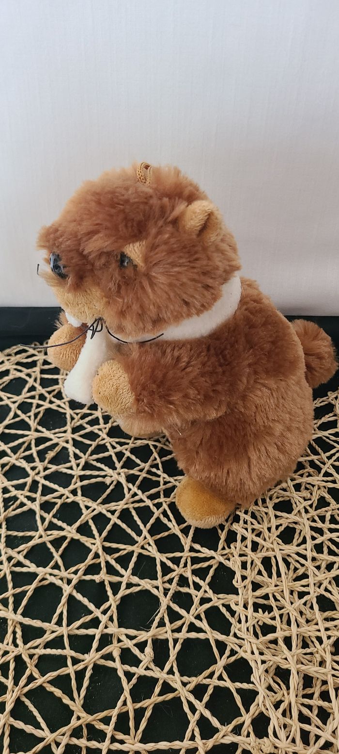 Marmotte peluche Sandy - photo numéro 5