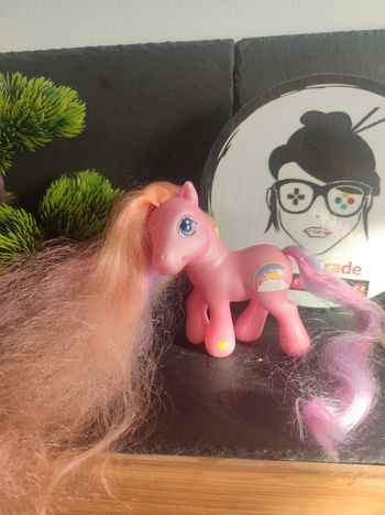 MLPG003 My Little Pony g3 mein kleines Hasbro rainbow Flash Pink Long Hair Rose