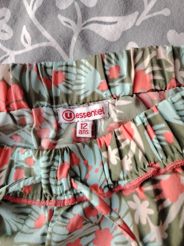 Pantalon léger fille 12 ans u essentiel - photo numéro 2