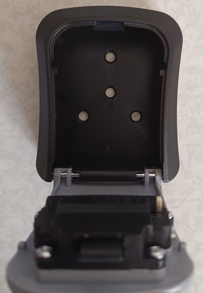 Coffre Fort à Clé Étanche avec Code Mot de Passe Boîte de Rangement Porte-clés - photo numéro 3