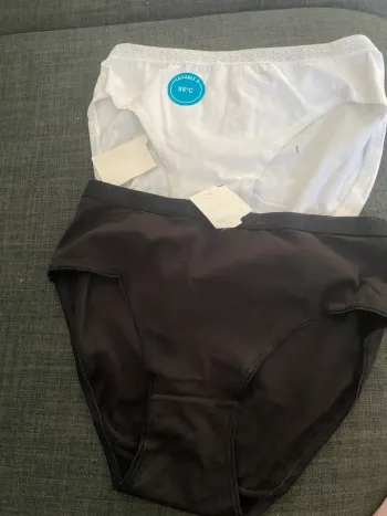 Lot de deux culottes en coton