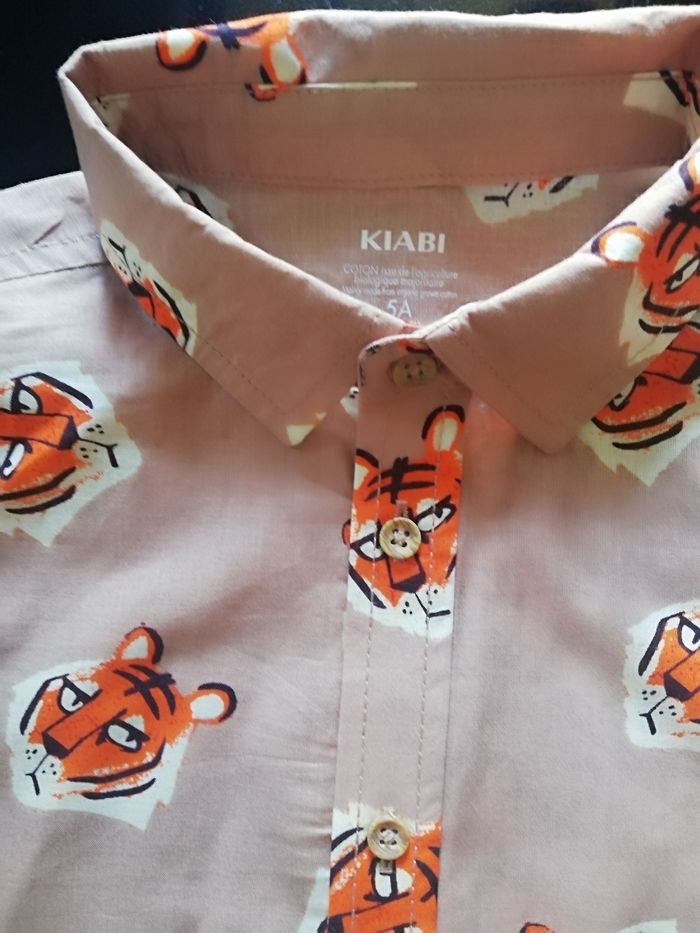 Chemise garçon 6 ans manches courtes