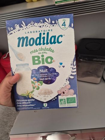 Poudre ajouter biberon