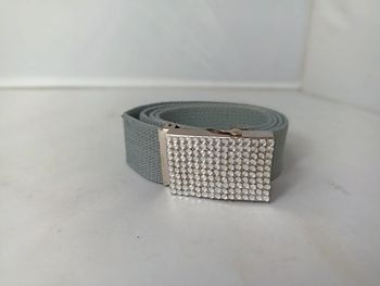 Ceinture toile grise