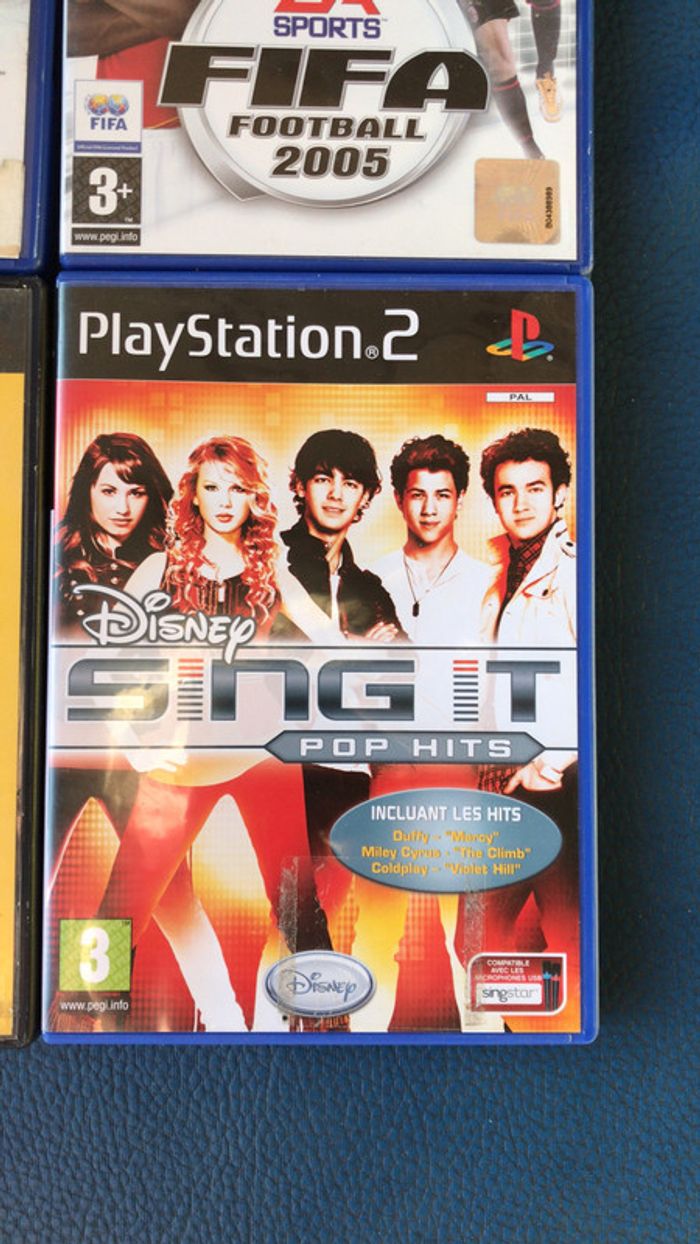 Lot 4 jeux PlayStation 2 - photo numéro 2