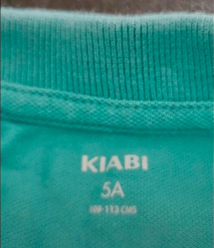 T-shirt polo garçon 5 ans comme NEUF - photo numéro 2