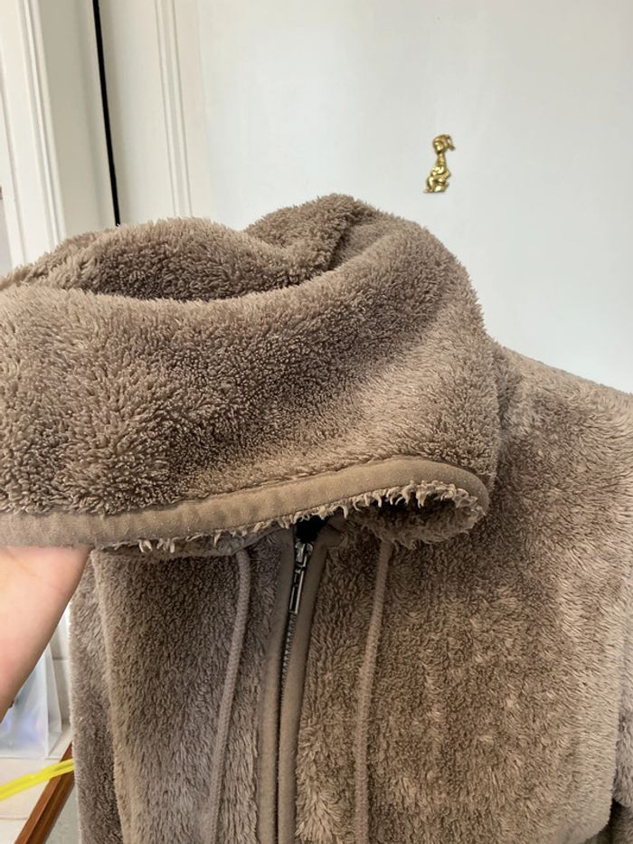 Veste ourson taupe à capuche Jessica XL - photo numéro 7