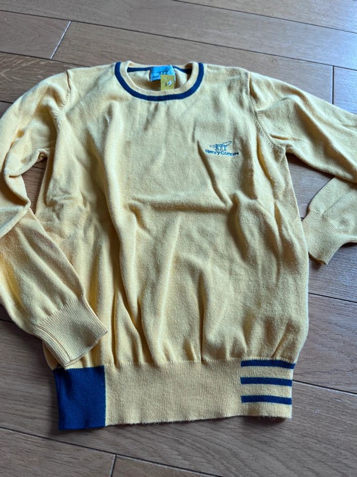 Pull henry coton 6 ans