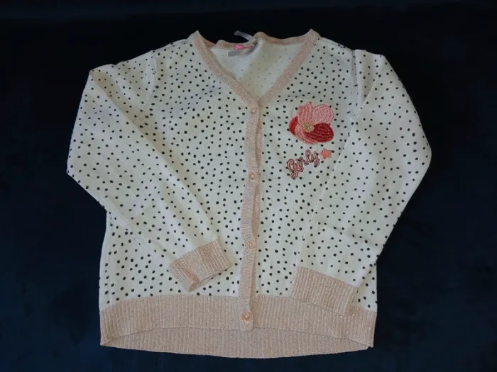 Gilet fille 6 ans