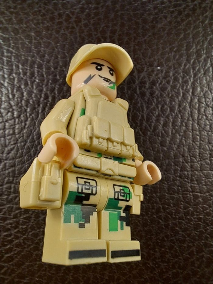 Figurine Lego compatible Militaire - photo numéro 3