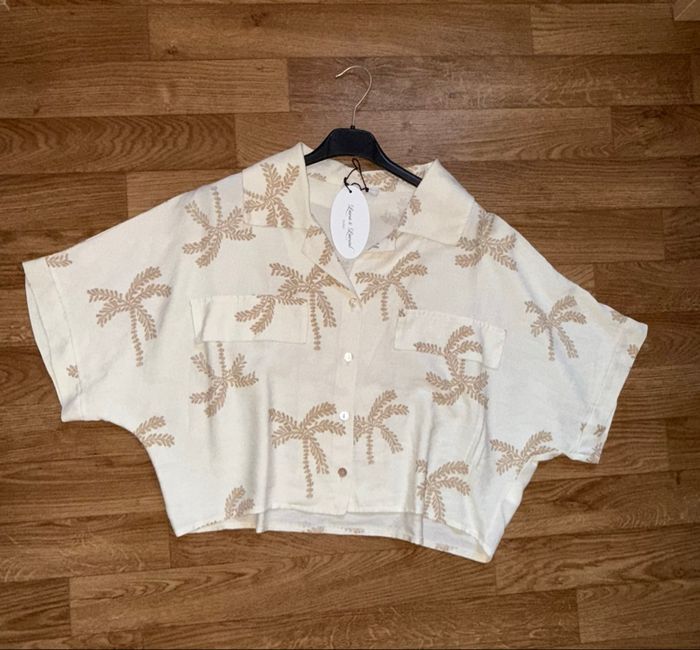 Ensemble 2 Pièces Femme Neuf avec Étiquette Couleur Crème Made in Italy - photo numéro 2