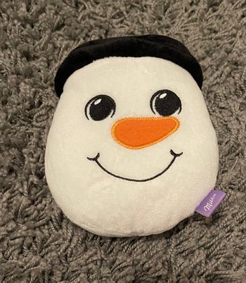 Petite trousse peluche Bonhomme de neige
