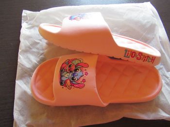 Claquettes Stitch & Angel roses 40 neuves