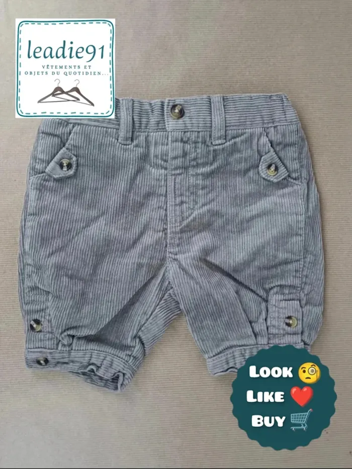 short Cyrillus garçon 6 mois