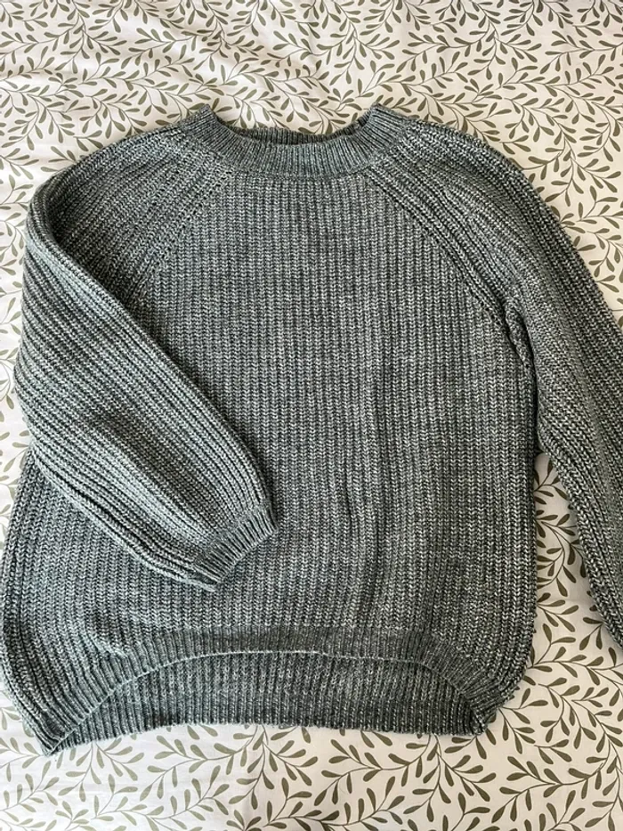Pull vert Camaïeu