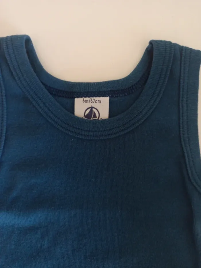 Body petit bateau bleu marine - photo numéro 2