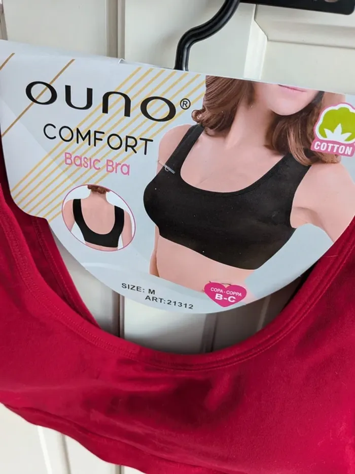 Brassière taille M neuve  fushia Ouno Comfort - photo numéro 11