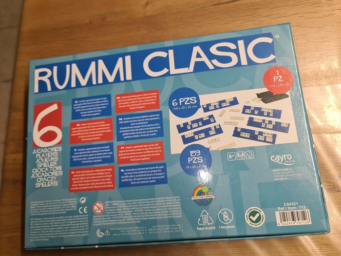 Jeu de chiffres Rummi Classic des éditions Cayro - photo numéro 3