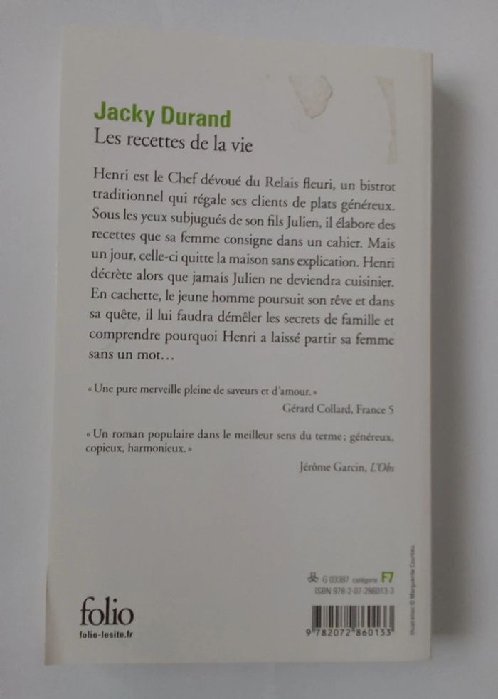 Jacky Durand - Les recettes de la vie - photo numéro 2