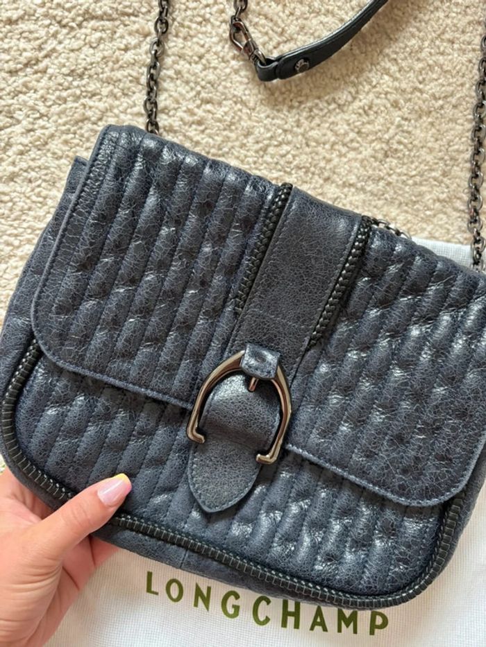 Sac Longchamp cuir Amazone avec Dustbag d’origine - photo numéro 2
