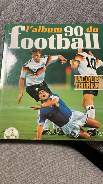 l'album 90 du football - jacques thibert Livre foot