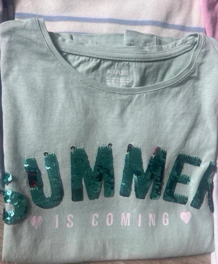 Lot de 11 t shirts fille - photo numéro 5