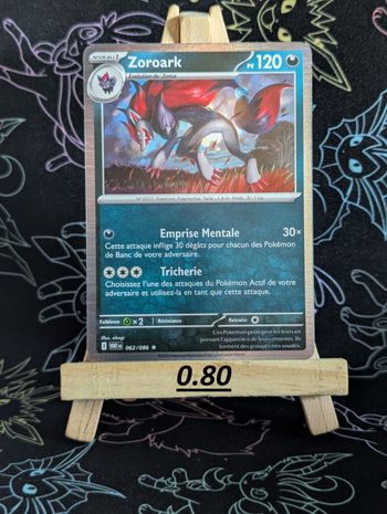 (holo) zoroark 062/086 flammes blanche