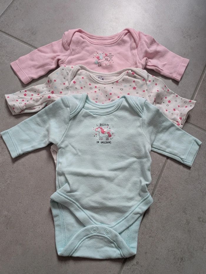 Lot de 3 body