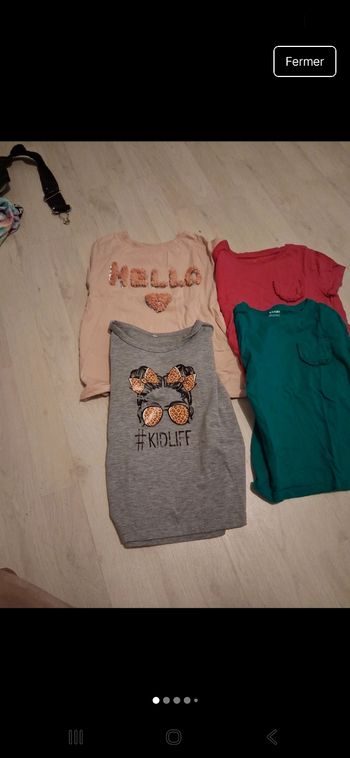 Lot vêtements filles été