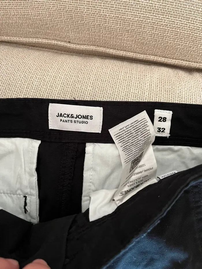 Pantalon noir hommes Jack and Jones - photo numéro 3