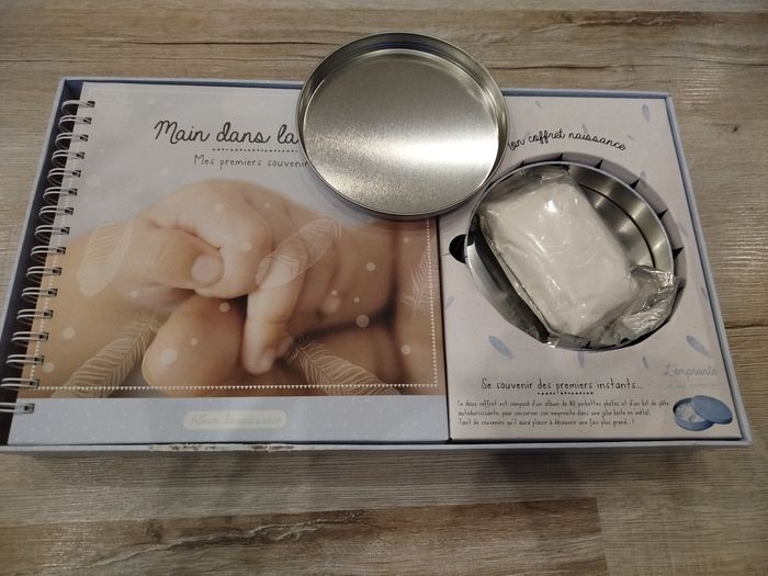 Coffret naissance (empreinte + album) - photo numéro 2