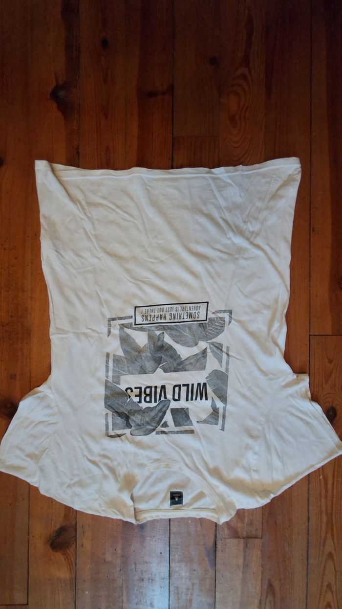 T-shirt blanc Firefly taille L