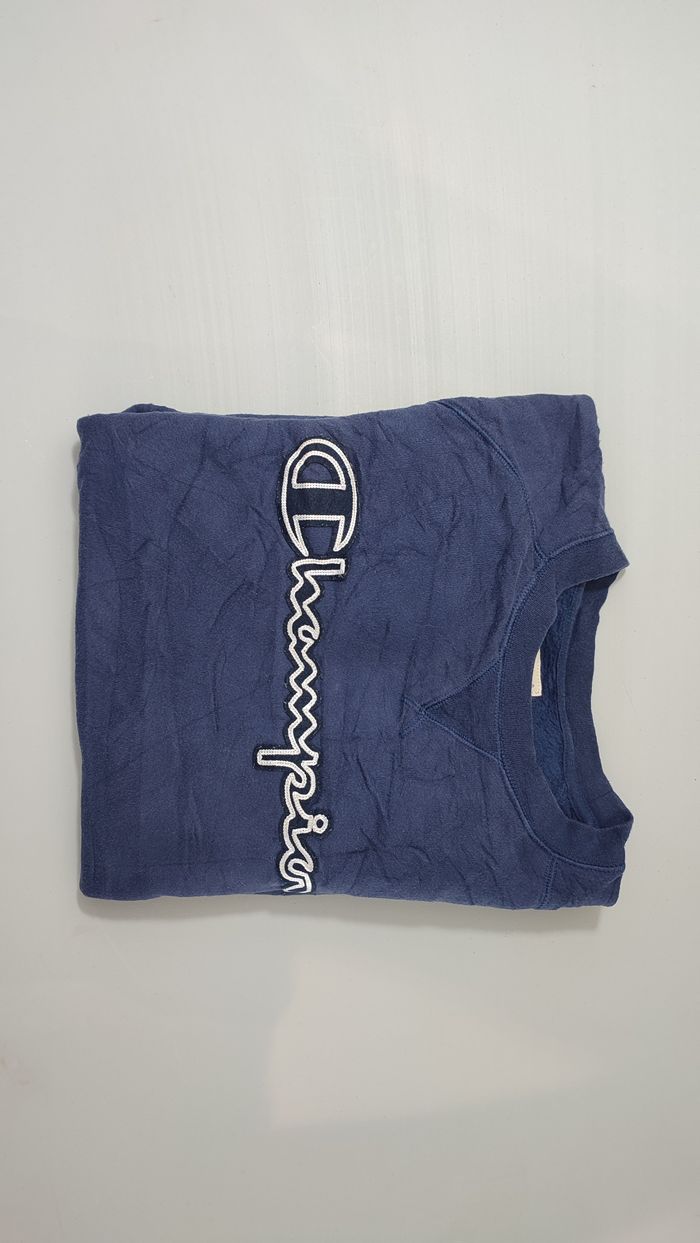 Vêtement Homme Sweatshirts Sweats pull bleu Champion taille M #Retrostreet