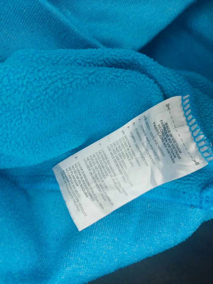 Veste full zip adidas bleu et rose - photo numéro 4