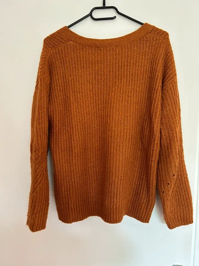 Pull orange - photo numéro 2