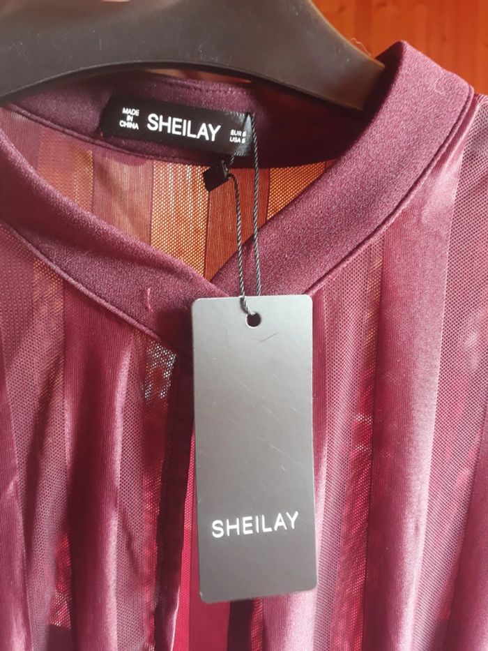 Robe bordeau - Sheilay - photo numéro 3