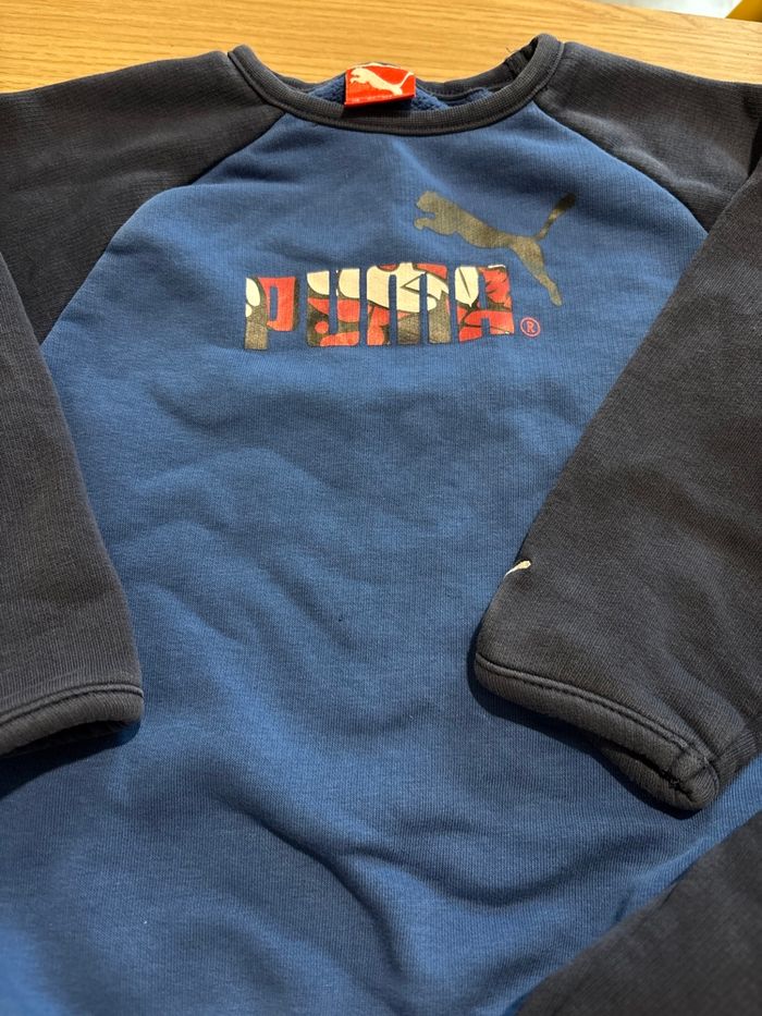 Ensemble pull et jogging Puma garçon taille 3 ans - photo numéro 2