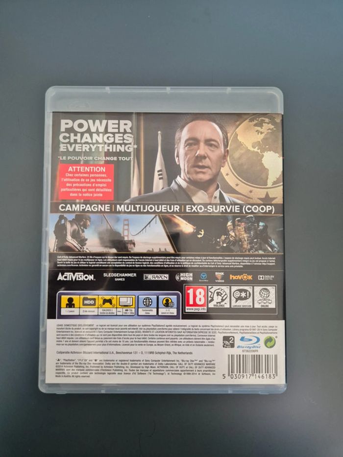 Call of Duty Advanced Warfare Playstation 3 - photo numéro 2