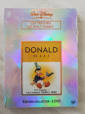 DVD Donald de A à Z de 1934 à 1941 Les trésors de Walt Disney