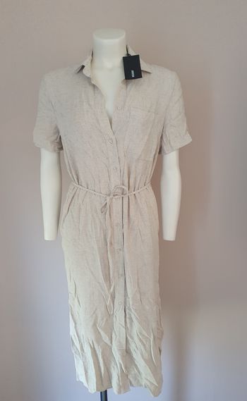 Magnifique robe chemise longue Weekday 🖤