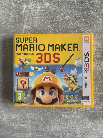 Jeu pour Nintendo 3DS, Super mario maker en français.